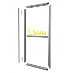 Комплект калитки КСС (свари сам) из Т-профиля 1,5мм